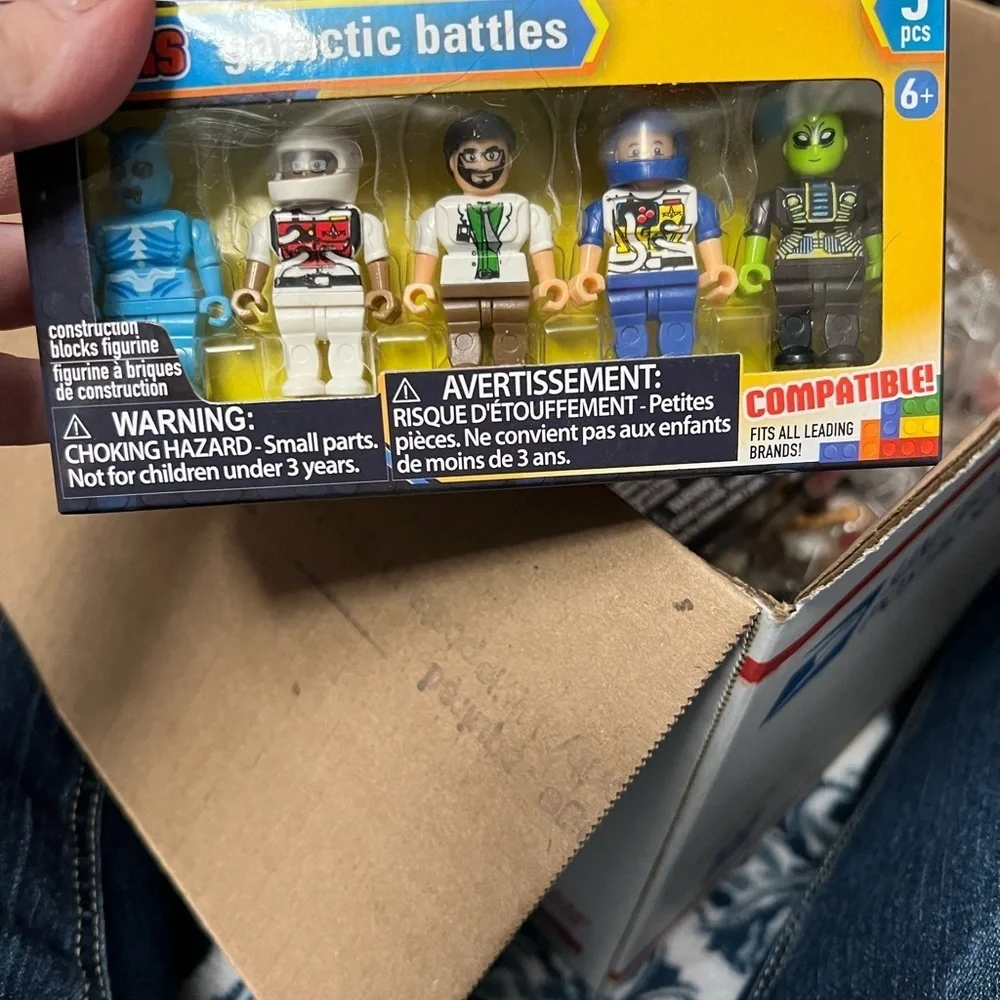 Make it Blocks Mini Figures Firefighters, Police Sets 65 NEW Building Packs